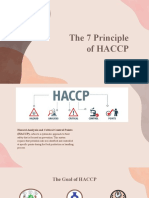 The 7 Principle of Haccp