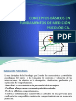 Conceptos Basicos en Fundamentos de Medicion Psicologica