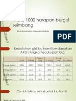 Menu 1000 Harapan