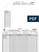 Sample Grading Sheet