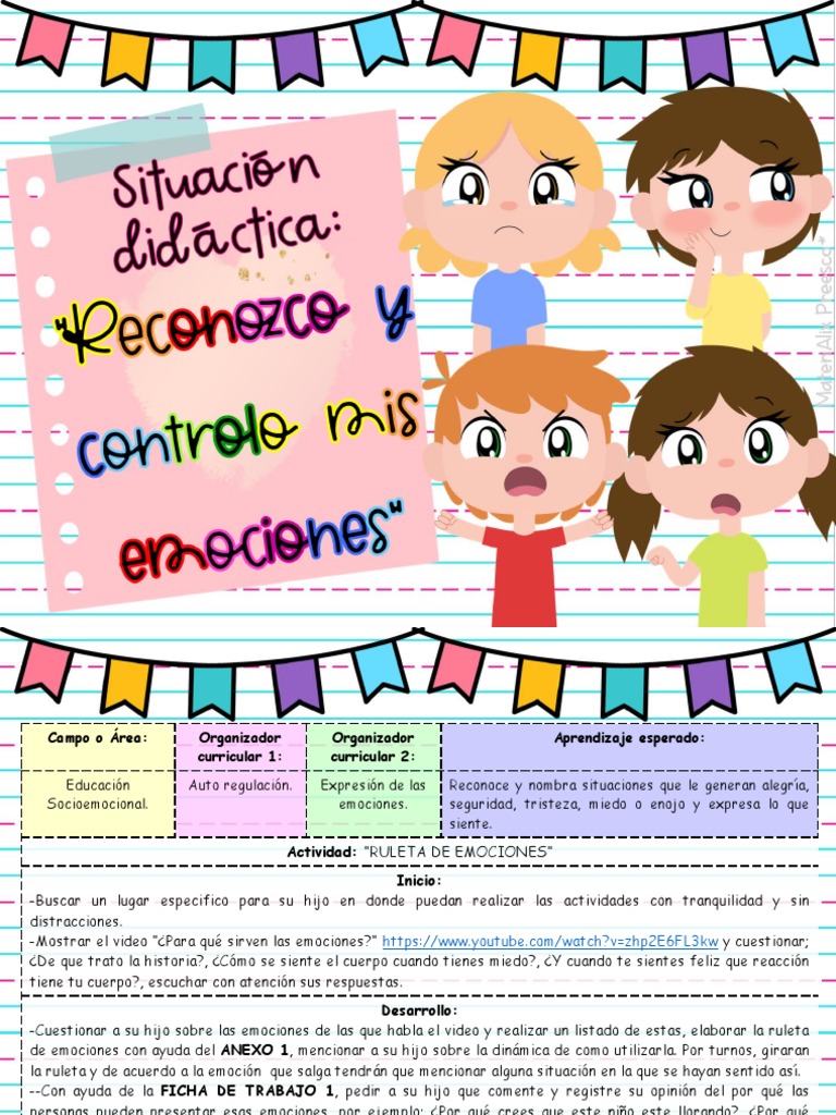 Plan de Emociones | PDF | Las emociones | Ira