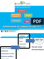 Sem. 11 Estrategias de Marketing Las 5P - S