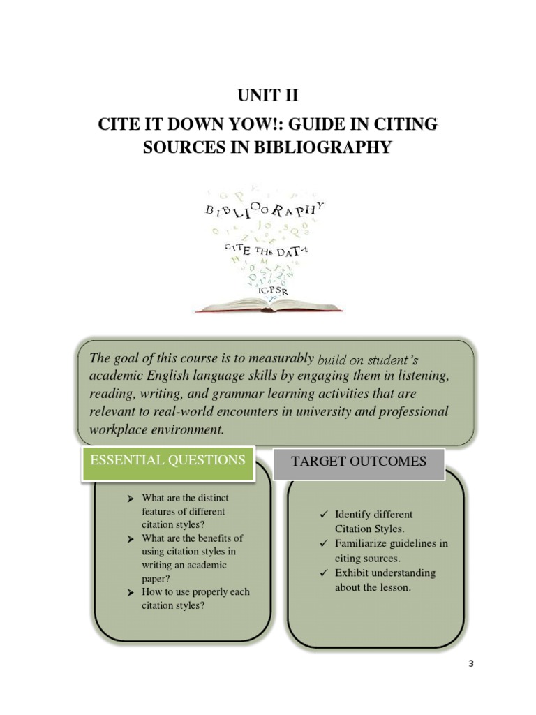 Academic Citation Styles Guide | PDF | Citation | Apa Style