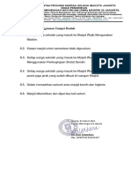 Protokol SOP Penggunaan Tempat Ibadah