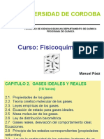 Fisicoquimica I 2020. Unidad 2