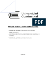 Analisis de Estrategias de Marketing