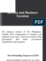 FABM 2 Module 4 Income and Business Taxation
