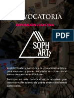 Convocatoria Nacional SophArt Gallery