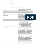 Hasil Telaah Jurnal Internasinal