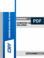 Normas Comision Nacional de Valores