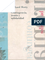 Richard Rorty - Contingencia, Ironía y Solidaridad (1991, Paidos) - Libgen.li