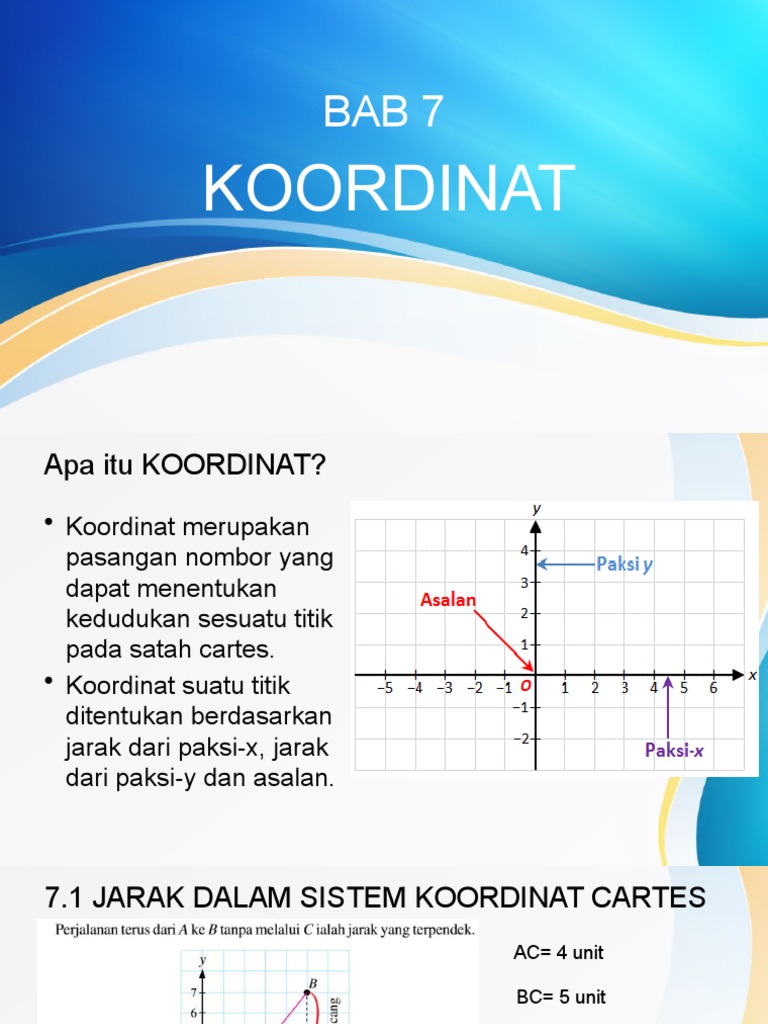 Nota Bab 7 Koordinat Pdf