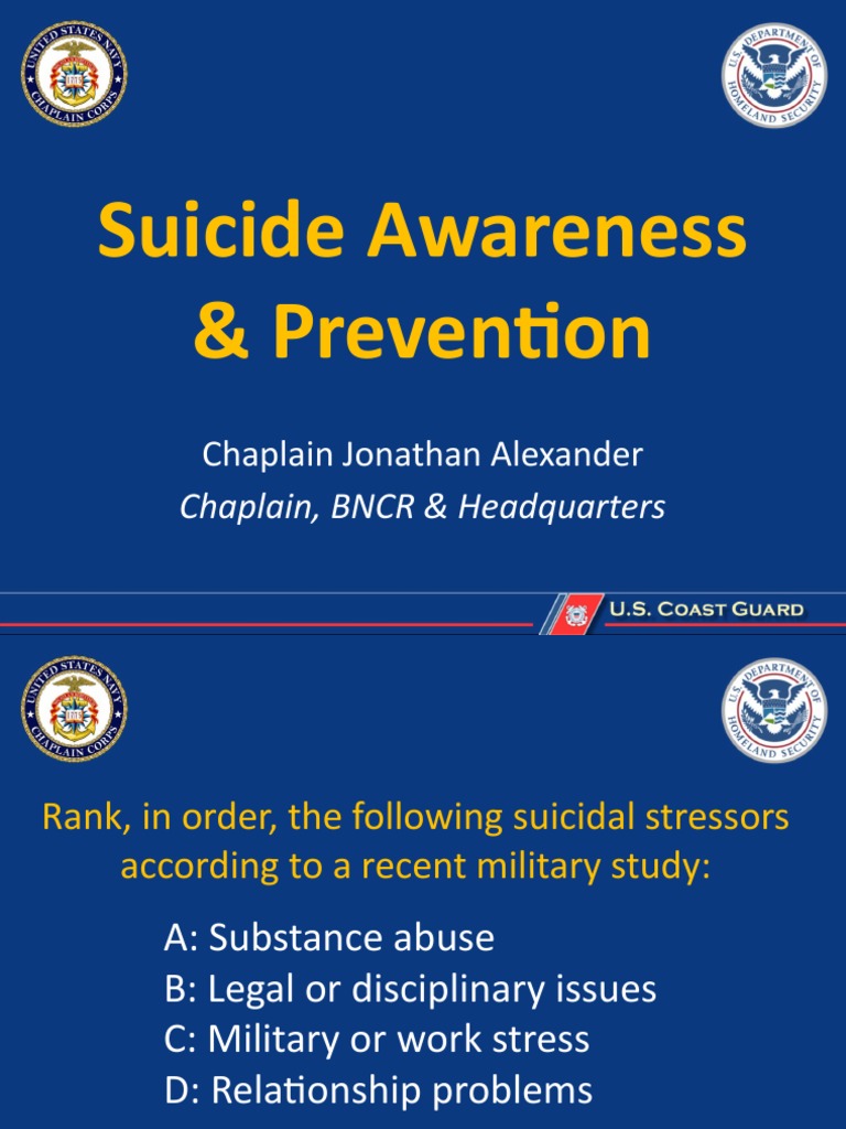 Suicide Awareness Prevention 2018 Alexander | PDF | Suicide | Substance ...