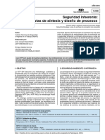 Ruta Química Seguridad Inherente