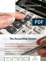 Significance of Computerized Accounting System