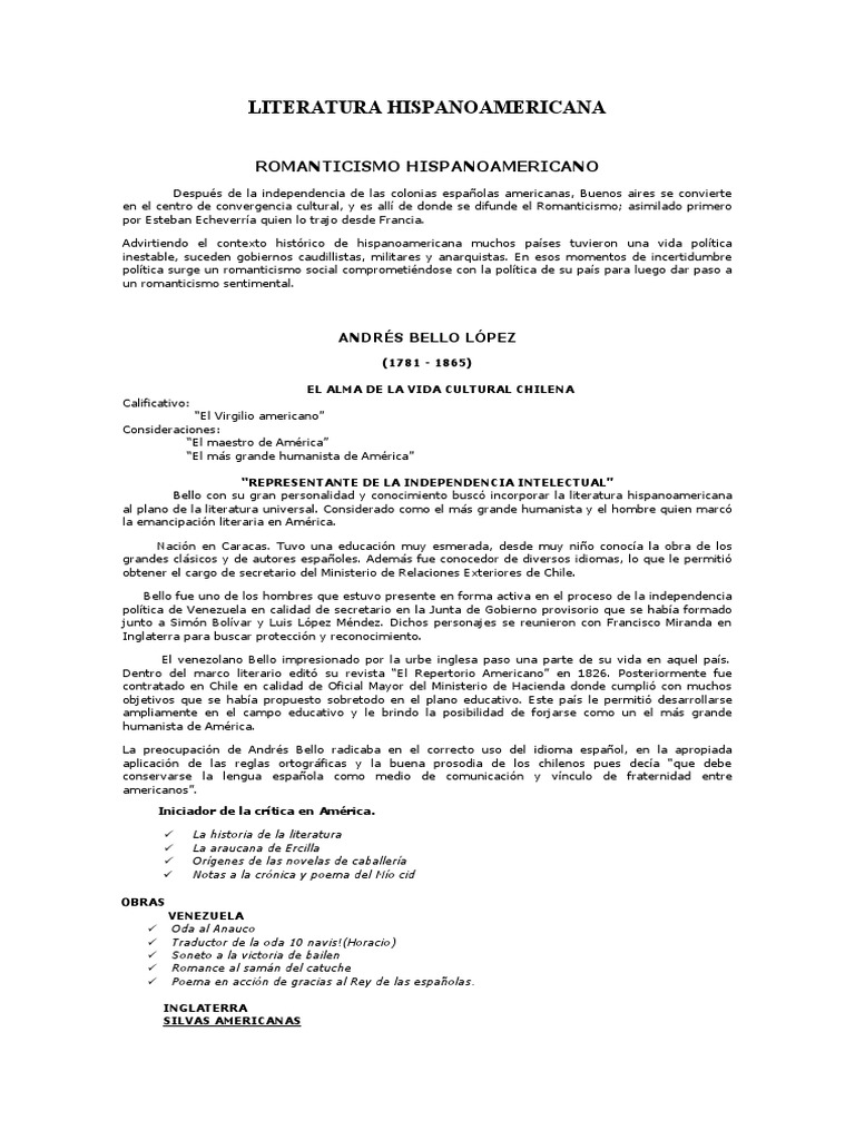 LITERATURA HISPANOAMERICANA PDF visual data 6