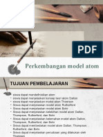 Perkembangan Model Atom