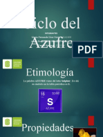 Ciclo Del Azufre