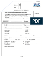 Application For Employment Form