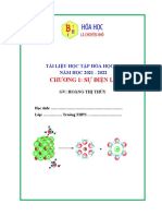 Chương 1: Sự Điện Li: Tài Liệu Học Tập Hóa Học 11 NĂM HỌC 2021 - 2022