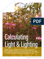 Calculating Light Levels for Greenhouse Crops