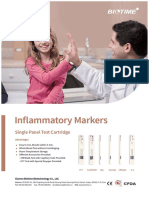 In Ammatory Markers: Single Panel Test Cartridge