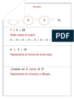 Ejemplos de La Tarea de Multiplicacion