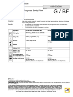 839-20/20K Glasurit® Multi Purpose Body Filler: Technical Information