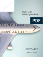 Saudia Cargo E-Booking Handbook