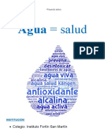 Proyecto Aulico Del Agua Igual Salud