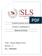 Constitutional Law Internal 1