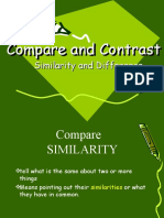 English Compare and Contrast