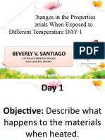 Lesson 11 Solid When Exposed To Diff Temp DAY 1. BEVERLY V. SANTIAGO