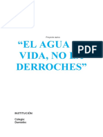 Proyecto Aulico Del Agua