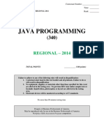 340 Java Programming R 2014