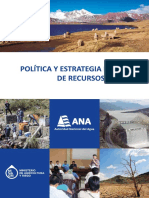 Politica Estrategia Nacional Recursos Hidricos