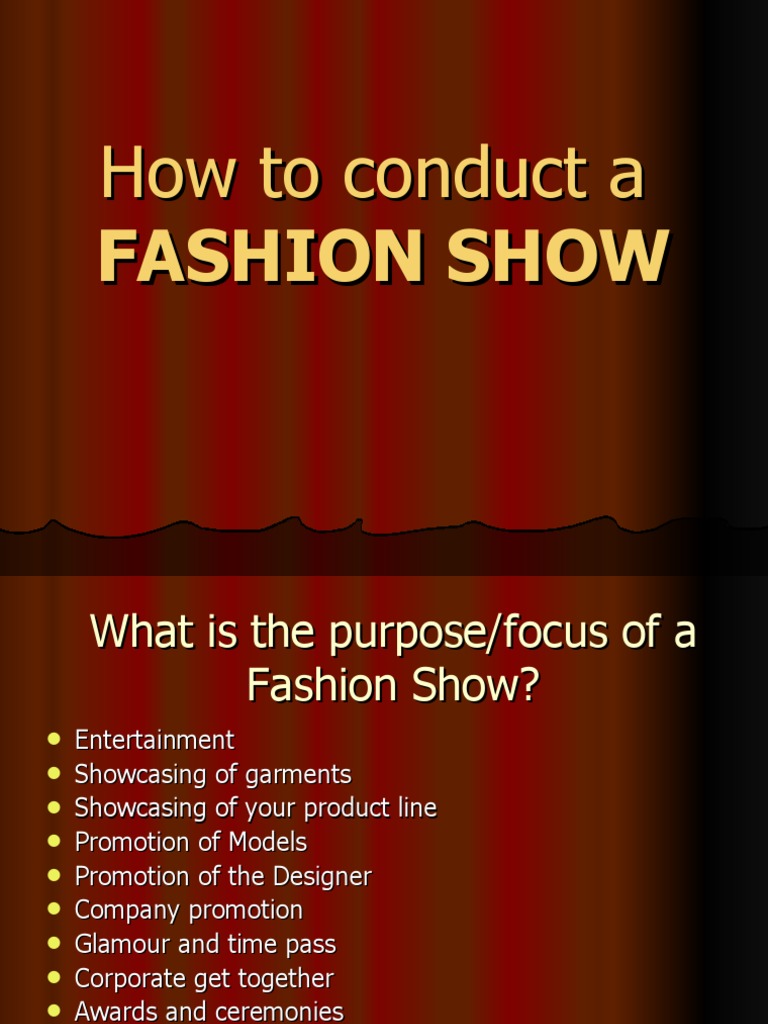 Fashion Show | PDF | Light
