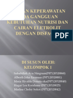 Asuhan Keperawatan Pada Gangguan Kebutuhan Nutrisi Dan Cairan