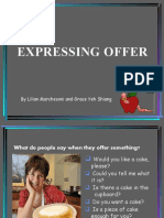 Expressing Suggestions and Offer