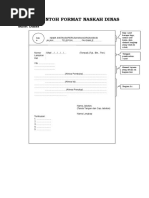 Format dan Contoh Surat Edaran Resmi | PDF