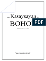 Bohol The History of Bohol