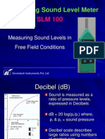 Integrating Sound Level Meter: Measuring Sound Levels in Free Field Conditions