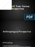 Anthropological Perspectives on the Self