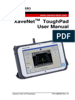 Xavenet Toughpad User Manual: Camero-Tech LTD Proprietary P/N Um0050 Rev. 01