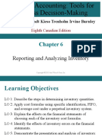 Reporting and Analyzing Inventory: Kimmel Weygandt Kieso Trenholm Irvine Burnley