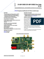 EV-ADF4159EB1Z/EV-ADF4159EB3Z User Guide: Evaluating The Frequency Synthesizer For Phase-Locked Loops