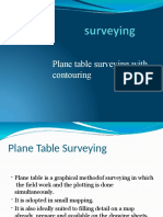 Plane Table Surveying Practical