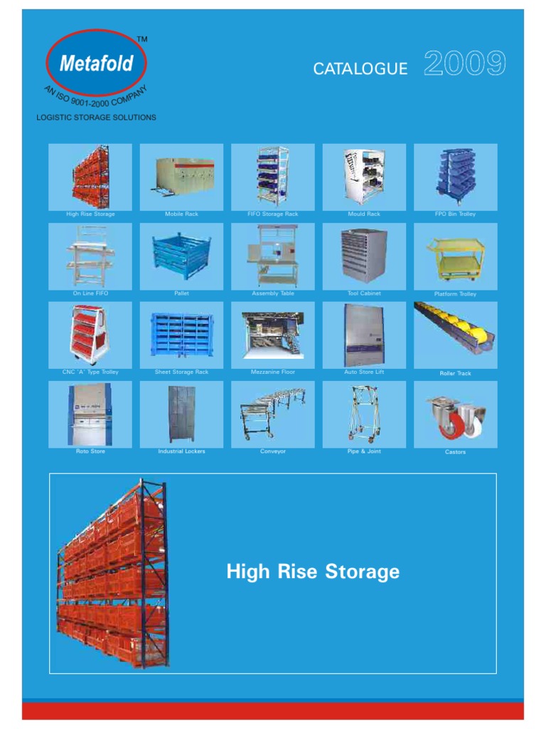 High Rise Storage Solutions Catalogue | PDF | Pallet | Warehouse