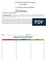 PFA Activity Sheets Module 1