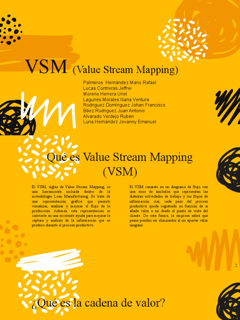 Guía Completa sobre Value Stream Mapping | PDF | Logística | Lean ...
